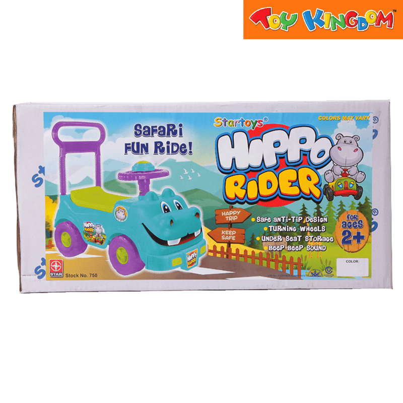 Hippo Rider Kiddie Ride-on
