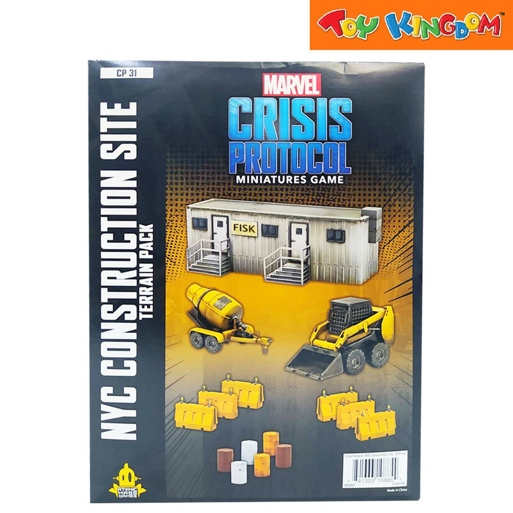 Marvel CP 31 Crisis Protocol NYC Construction Site Terrain Pack