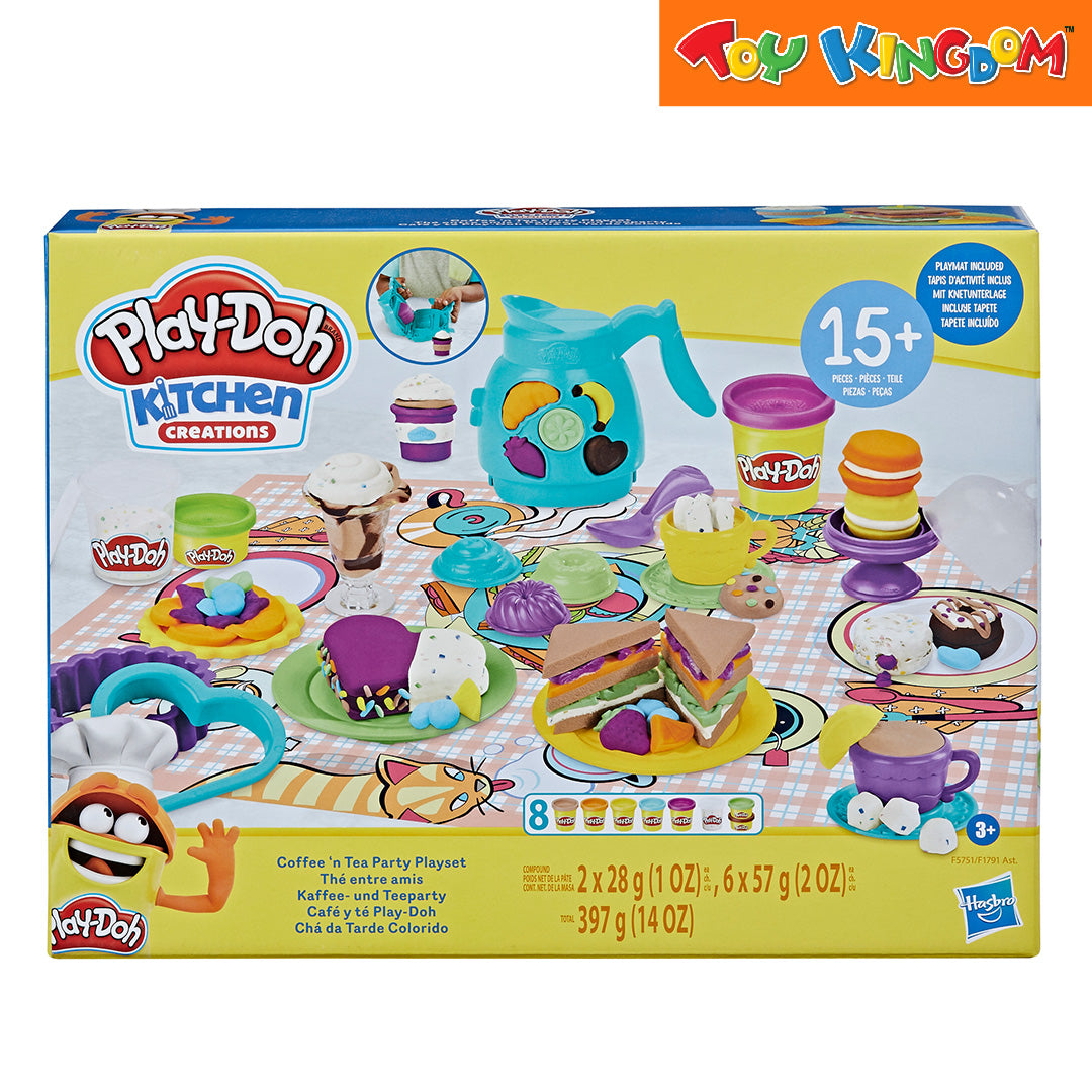 Play-Doh Farmer's Market Kitchen Playset, 28 Play Food Accessories and Tools, 11 Colors, Gifts for Kids, Preschool Toys, Ages 3+ ( Exclusive)