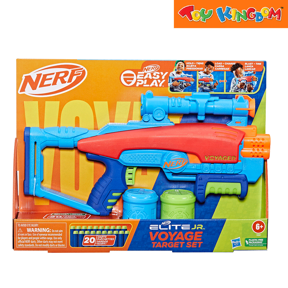 Nerf Elite Junior Explorer Easy-Play Toy Foam Blaster