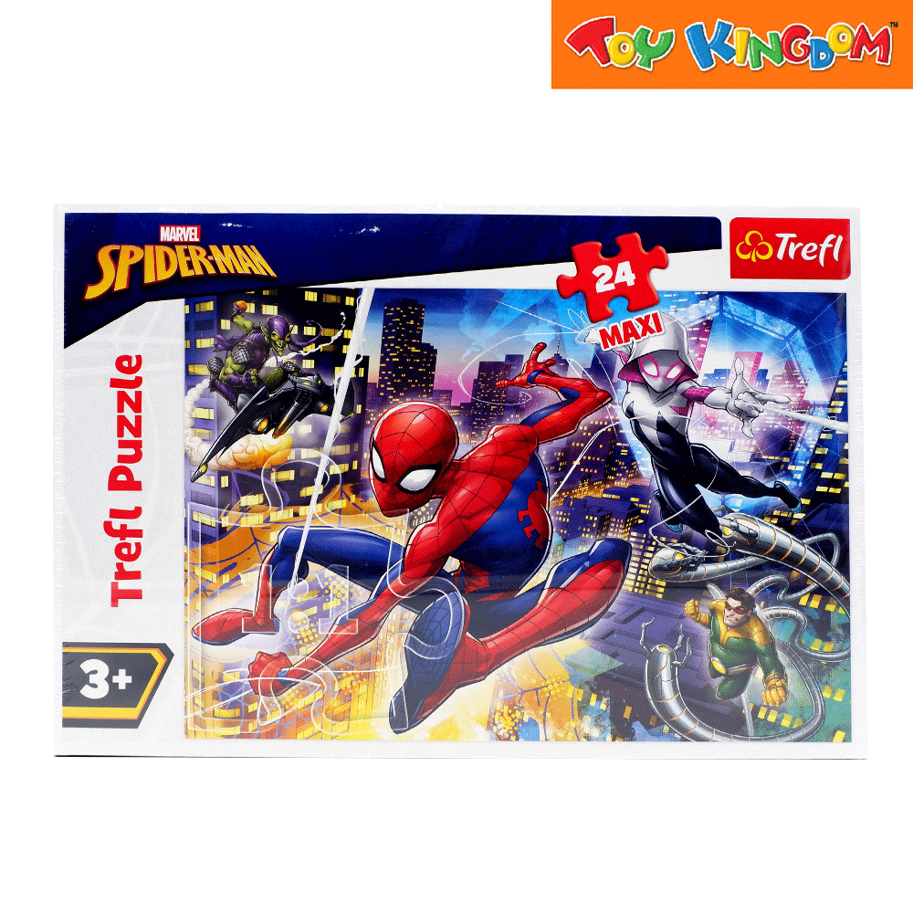 Trefl Marvel Fearless Spider-Man 24 pcs Maxi Puzzle | Toy Kingdom