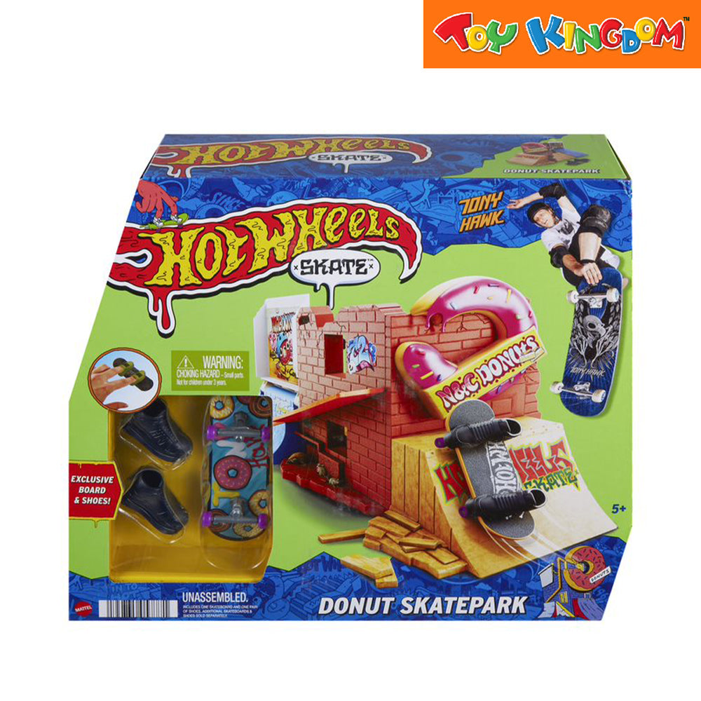 Hot Wheels Skate Donut Skatepark Playset