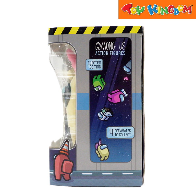 Among Us Yellow with Pink Hat Playset