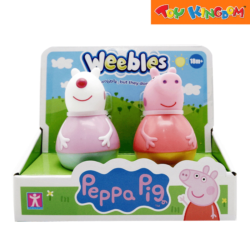 Weebles Peppa Pig Danny Dog and Peppa Pig 2 Pack Figures