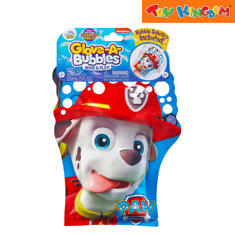 Bubble Wow Paw Patrol S1 Marshal Glove A Bubbles