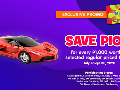 Save 100 for every P1,000 worth of selected regular priced Rastar