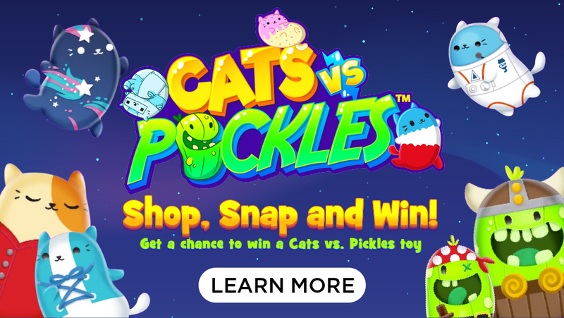 Cats Vs. Pickles: Shop Snap and Win!