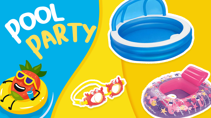 Toy Kingdom Pool Party Ideas