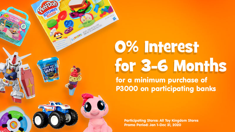 0% Interest for 3-6 Months
