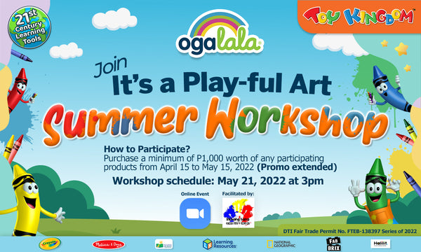 Join It’s a Play-ful Art Summer Workshop
