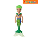 Barbie Dreamtopia Chelsea Green Hair and Tail Merboy Doll