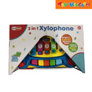 KidShop Xylophone 2in1 Bright & Colorful Musical Keys