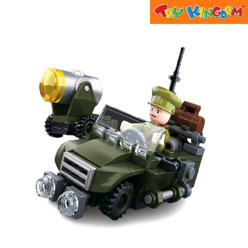 Sluban 4-in-1 Allied Off-Road Vehicle Bricks