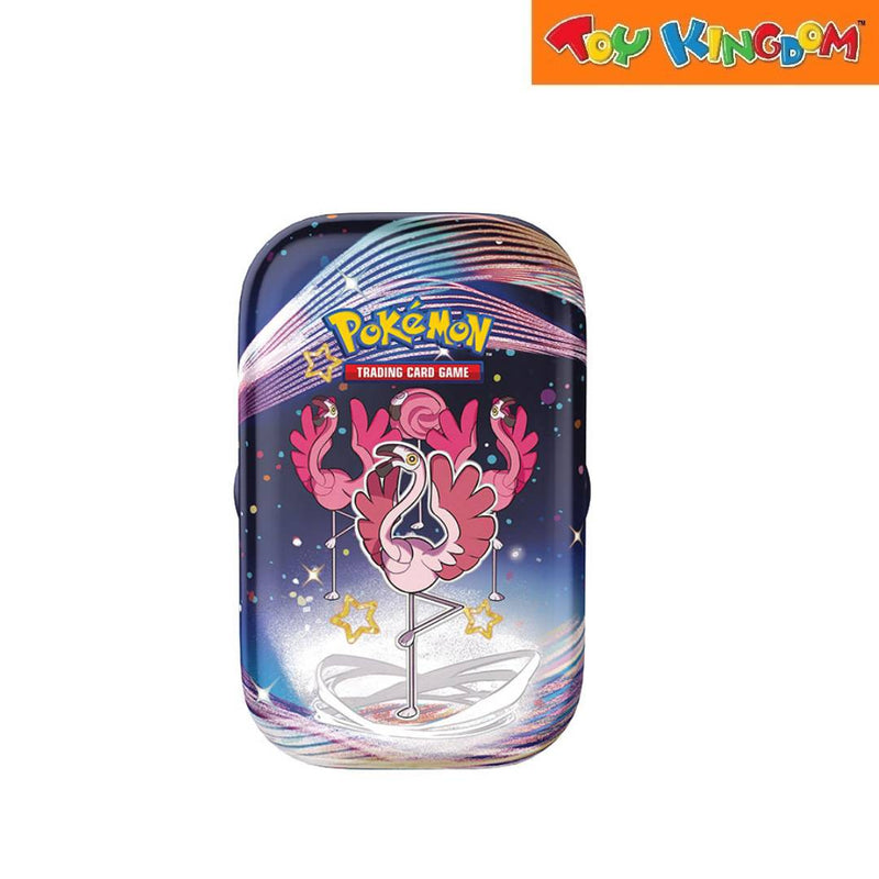 Pokemon SV Paldean Fates Mini Tin Flamigo Trading Card Game