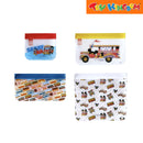 Zippies Mickey Jeepney Series 4-piece Reusable Storage Bag Set