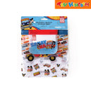 Zippies Mickey Jeepney Series 4-piece Reusable Storage Bag Set