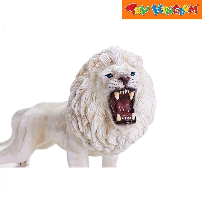 Recur White Lion 9.5 inch Animal Toy Figure