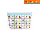 Zippies Lab Disney Princess Floral Plaid Standup Storage Bag 3-Piece Set