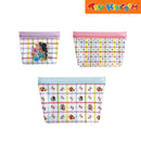 Zippies Lab Disney Princess Floral Plaid Standup Storage Bag 3-Piece Set