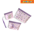 Zippies Lab Disney Princess Rapunzel 3 pcs Dream It Standup Pouch Set (with Detachable Strap)
