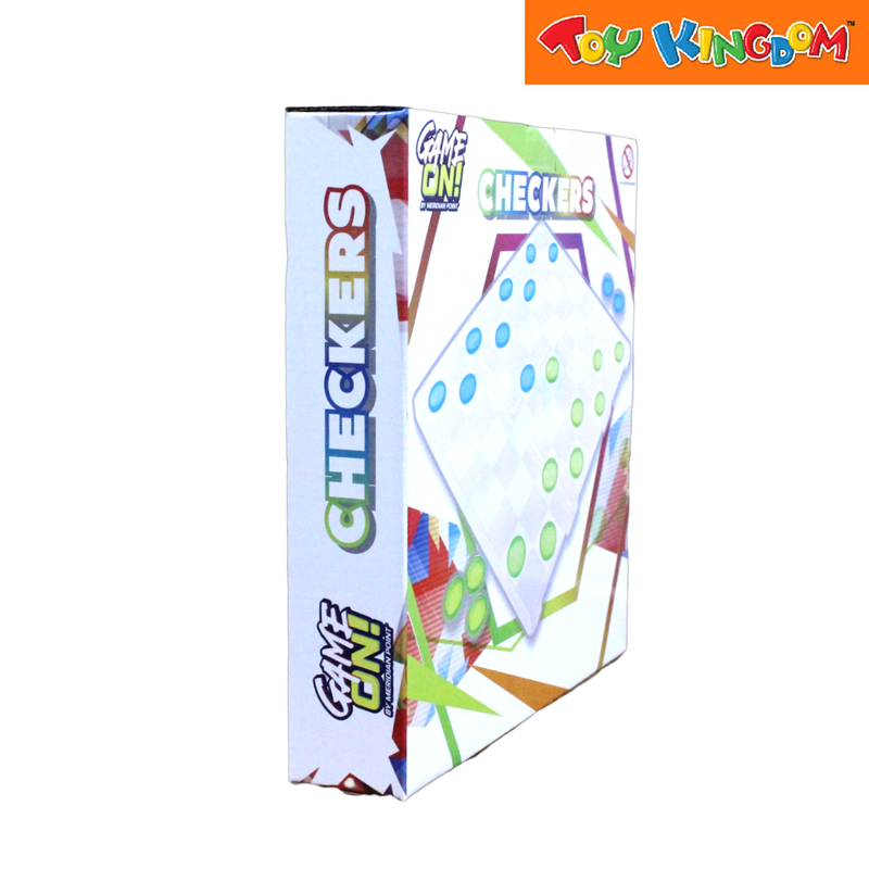 Game On! Checkers Acrylic Board Game