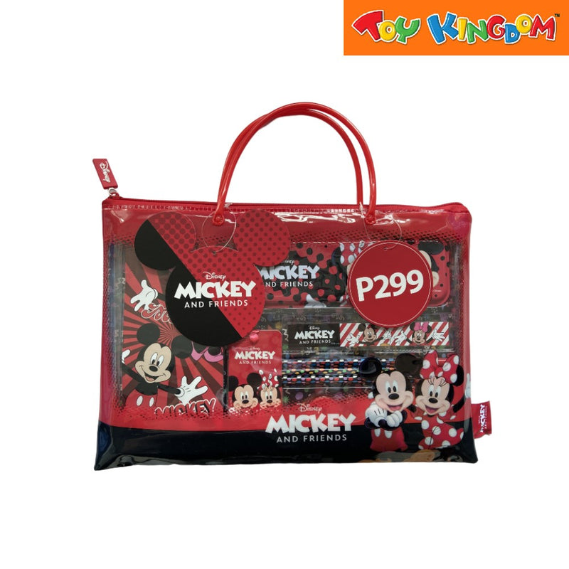 Disney Jr. Mickey Minnie Stationery Set in PVC Bag