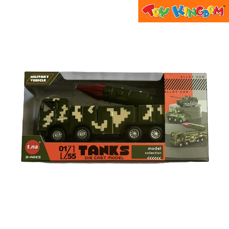 Tanks Die-Cat Model Military Vehicle Collection