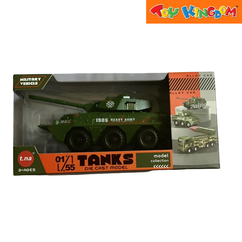 Tanks Die-Cat Model Military Vehicle Collection