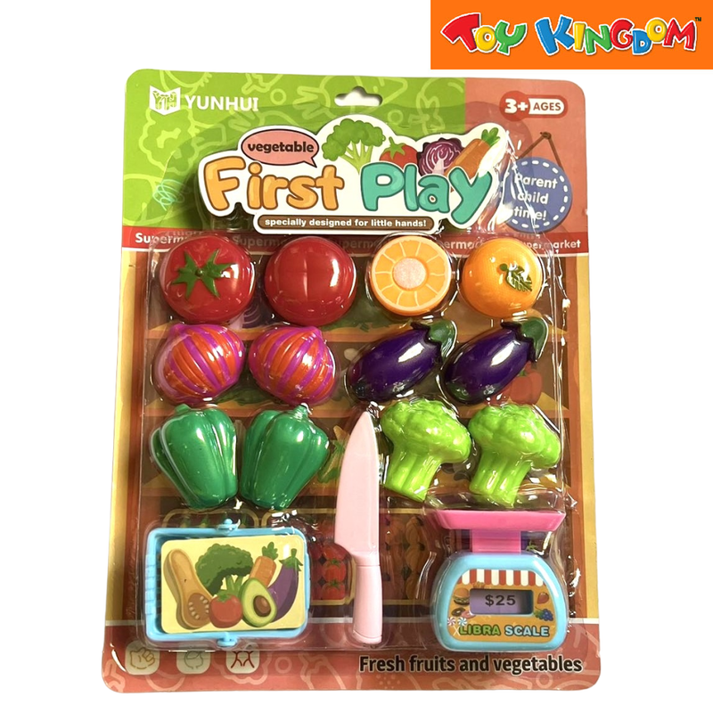 First Play Vegetables Playset