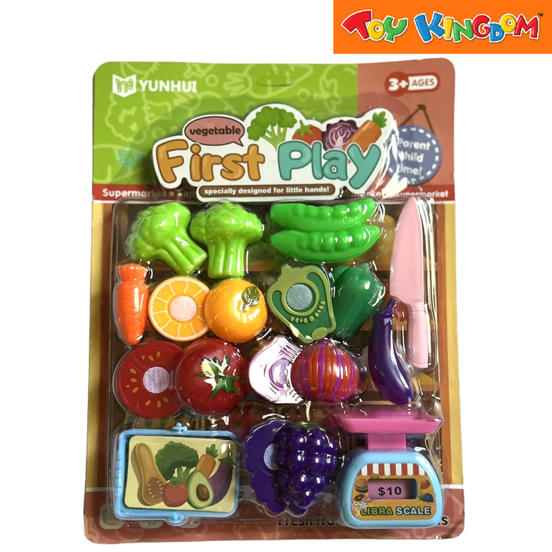 First Play Vegetables Playset