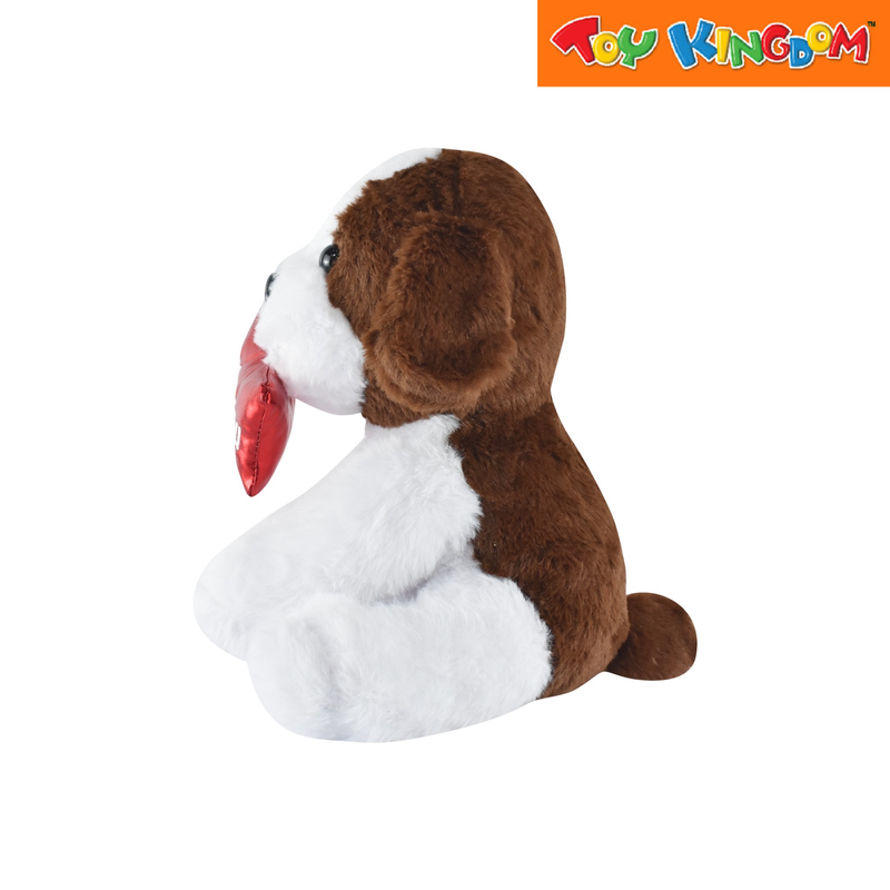 I Woof You Puppy Dark Brown 10 inch Stuffed Toy