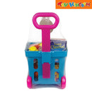 Mini Mart Blue Trolley Set