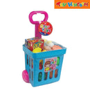 Mini Mart Blue Trolley Set