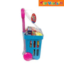 Mini Mart Blue Trolley Set