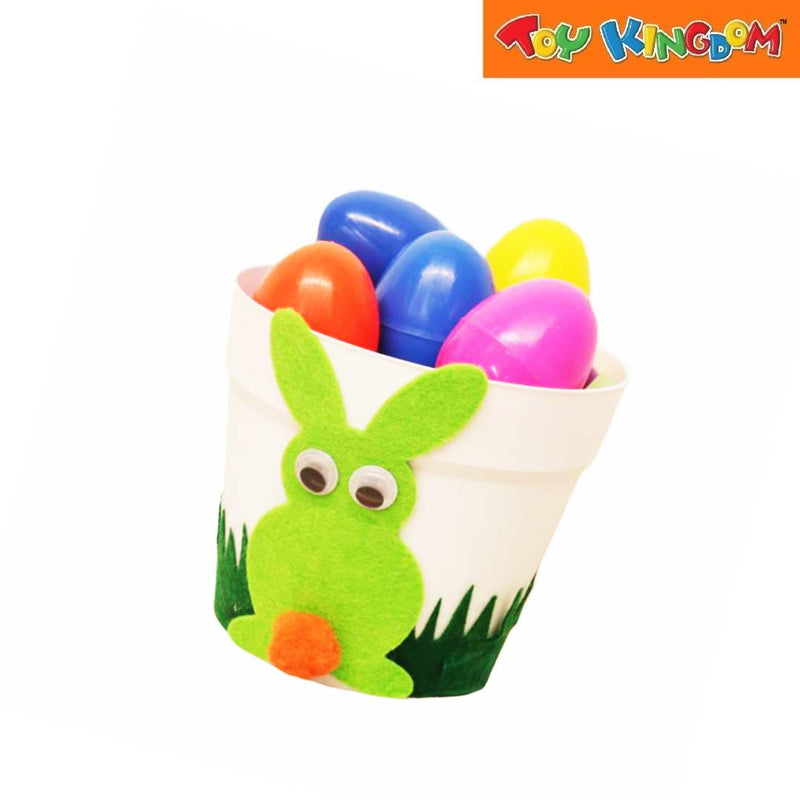 Easter Pail With 8pcs Small Eggs