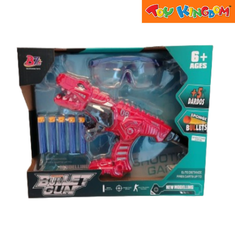 Dinosaur Soft Bullet Gun Red
