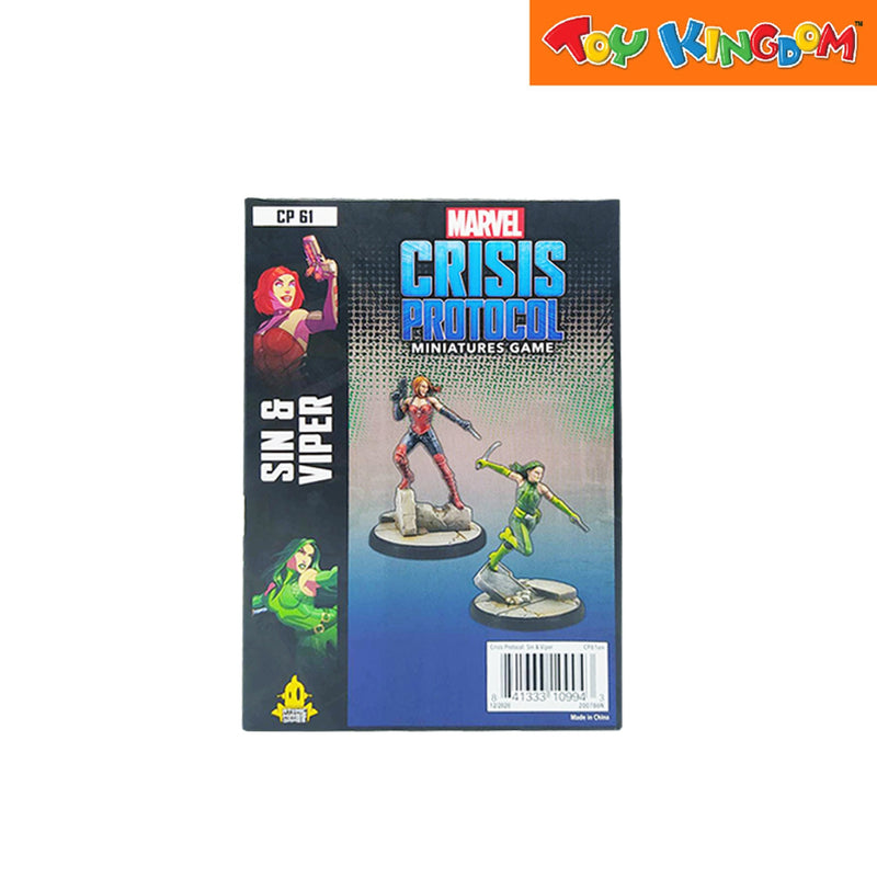 Marvel CP 61 Crisis Protocol Sin and Viper Character Pack