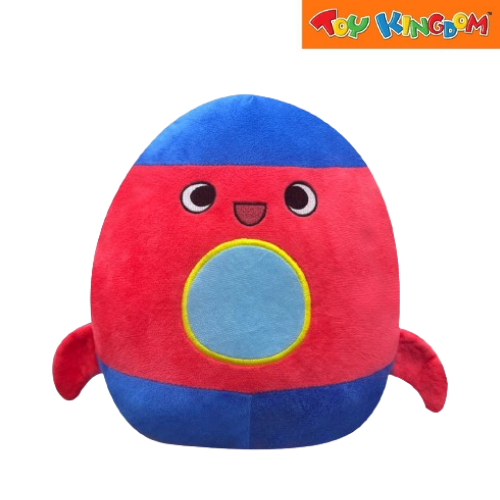 Rocket Space Chubby Red Plush