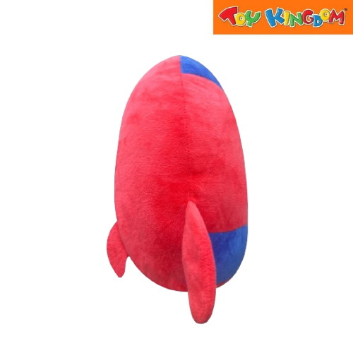 Rocket Space Chubby Red Plush