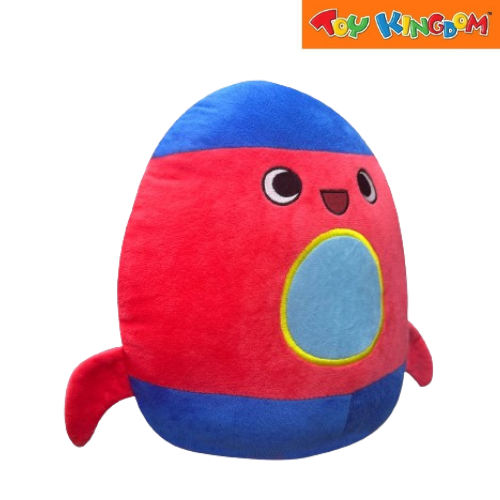 Rocket Space Chubby Red Plush
