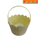Easter Basket In Yellow