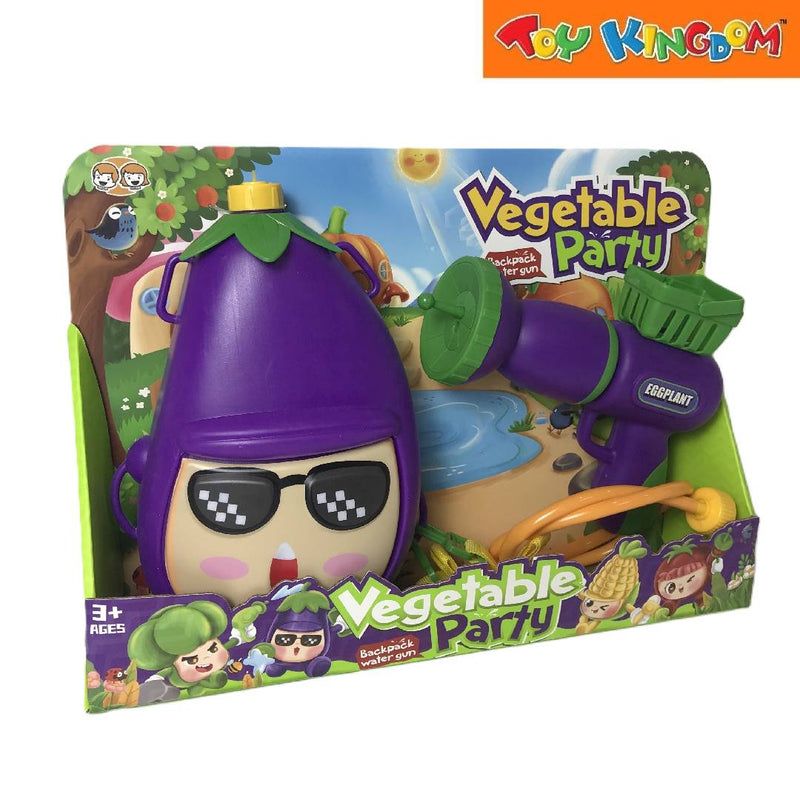 Vegetable Party Backpack Water Gun