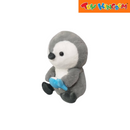 Generic Plush Sitting Penguin With Fish