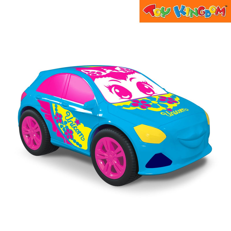 Dickie Toys Happy Vanilla Squeezy Blue Squishy Vehicle