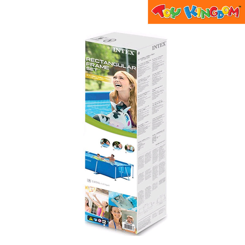 Intex Rectangular 3m x 2m x 75cm Above Ground Frame Swimming Pool