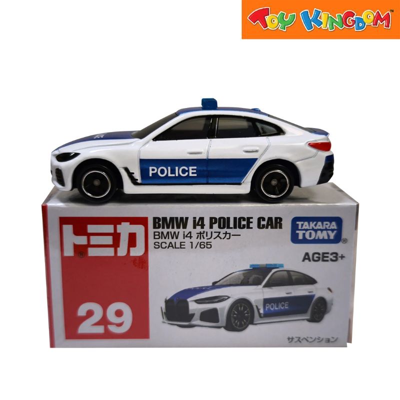 Tomica No. 29 BMW i4 Police Car Die-cast
