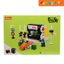 Sluban 320 pcs Food Court-Sushi House Building Bricks