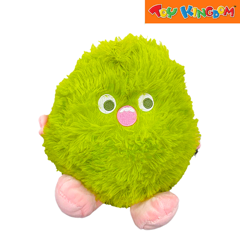 Cute Fluffy Monster Green Plush