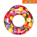 Bestway 46.5in x 46in Candy Delight Lounge Pool Float