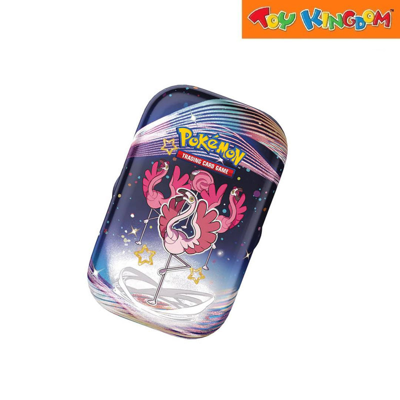Pokemon SV Paldean Fates Mini Tin Flamigo Trading Card Game